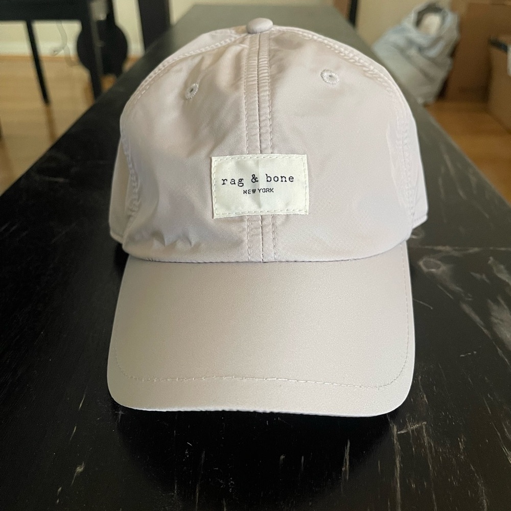 Rag & Bone Soft Gray Baseball Cap